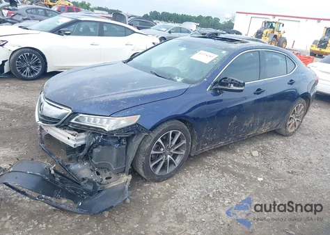 2017 Acura Tlx Advance Package из США, поврежденный, VIN 19UUB2F77HA002136